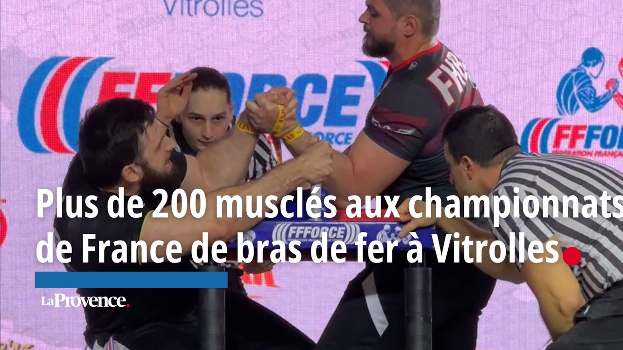 Du rock, des tatoos,...Plus de 200 musclés au championnats de France de bras de fer à Vitrolles