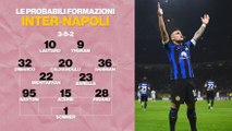 Inter-Napoli: le probabili formazioni di Inzaghi e Calzona