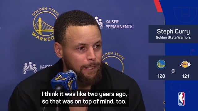 Curry tops LeBron on injury return