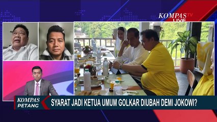 Begini Jawaban Dewan Pakar Golkar saat Pengamat Pertanyakan Keuntungan Jokowi Jadi Ketum