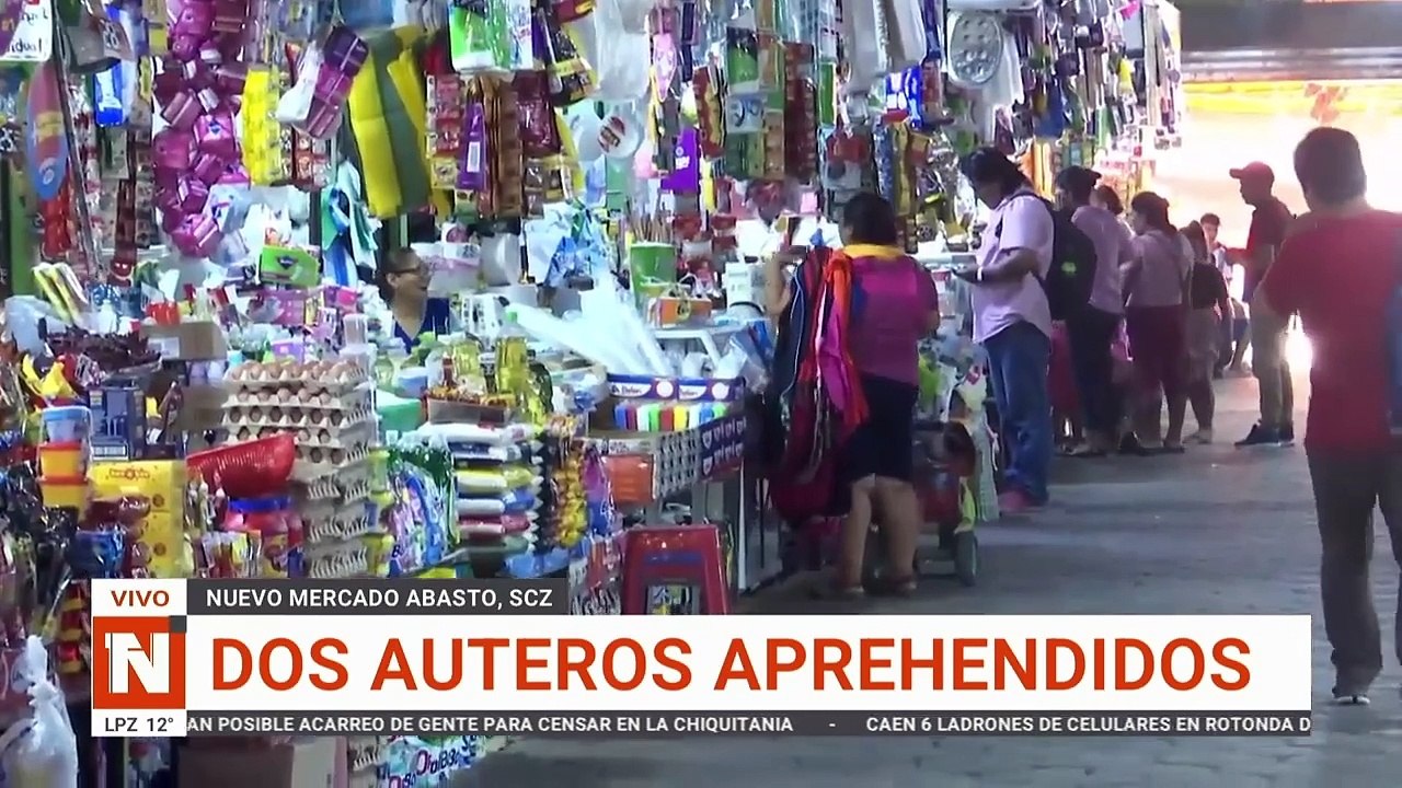 Dos auteros aprehendidos