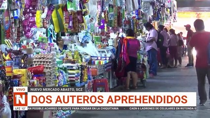 Dos auteros aprehendidos