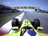 F1 – Giancarlo Fisichella (Jordan Ford V10) Onboard – Spain 2003