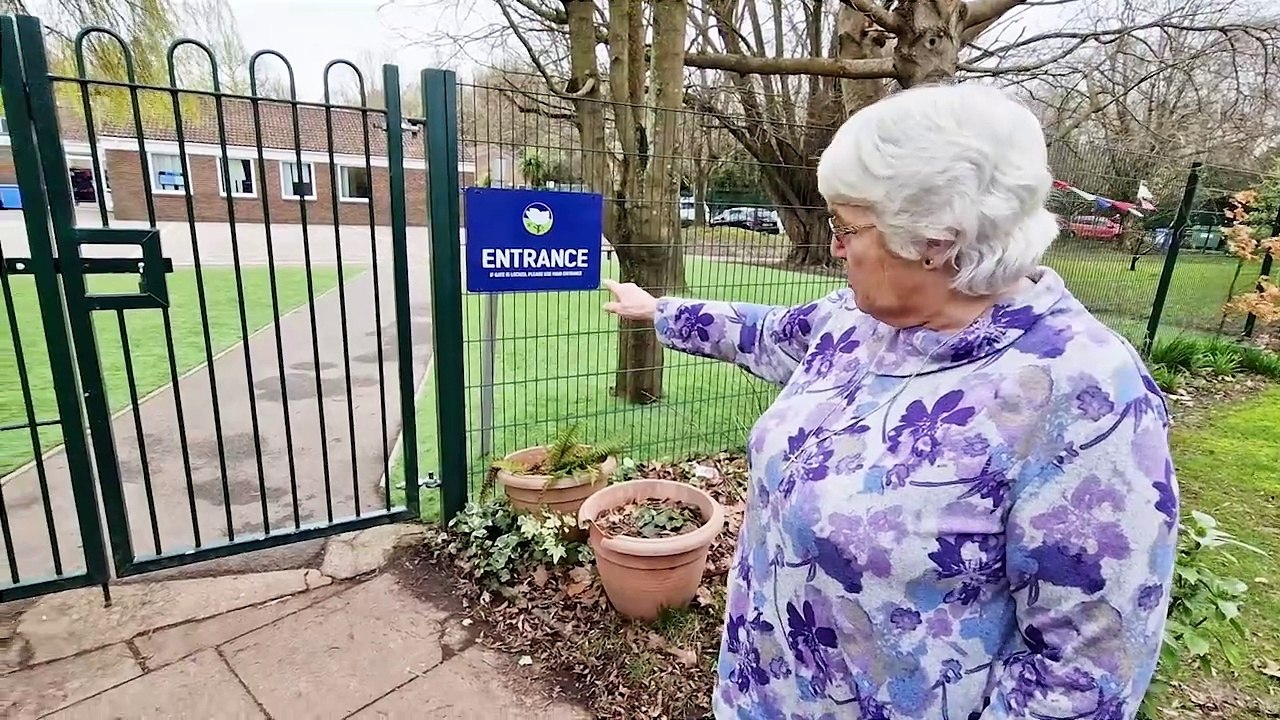 "Flood" water causes issues at the entrance to a Worthing school