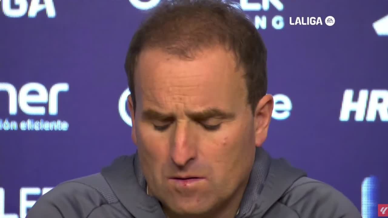 Rueda de prensa de Arrasate tras el Osasuna - Real Madrid