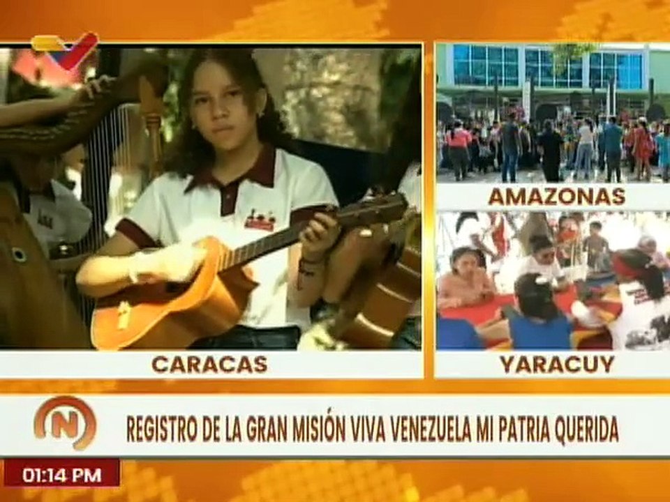 Cultores caraqueños participan en la 3ra jornada del registro en la Gran Misión Viva Venezuela