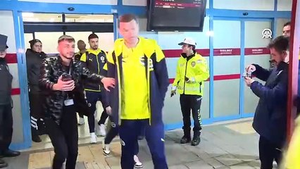 Fenerbahçe kafilesi Trabzon'a geldi