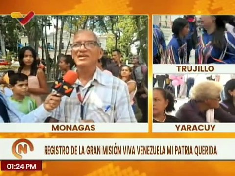 Continúa el registro de los cultores y cultoras del edo. Monagas en la Gran Misión Viva Venezuela