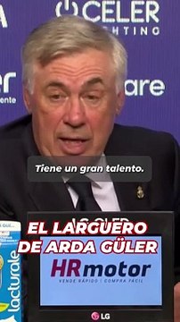 Ancelotti y el larguero de Arda Güler