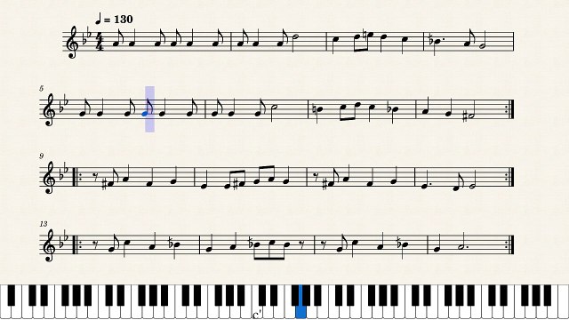 النوتة الموسيقية ,,,للمقطع,,,,يا قمر ليلى يا ظل نهارى ,,,الف ليلة وليلة,,تدوين ماهر الغمرى