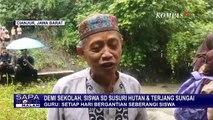 Tak Ada Jembatan, Siswa di Cianjur hadapi Bahaya Karena Terjang Aliran Sungai Demi Sekolah