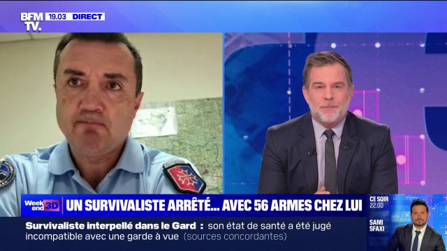 Survivaliste arrêté dans le Gard: Le GIGN avait rarement vu quelqu'un qui fabriquait des explosifs dans une telle quantité , affirme le commandant Stéphane Martel