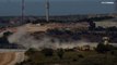 شاهد: تصاعد أعمدة من الدخان بعد قصف إسرائيلي عنيف استهدف شمال القطاع المنكوب