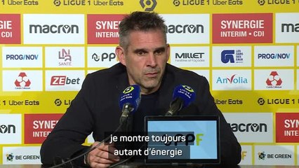 Nantes - Gourvennec : "Ma détermination est inébranlable"