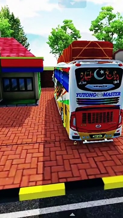 Modified Bus  #shorts #ets2 #bussimulatorindonesia