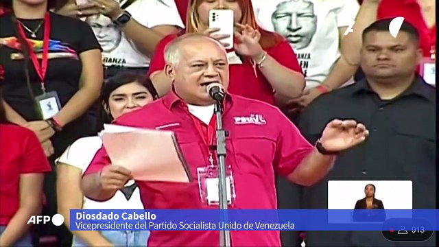 Partido de gobierno en Venezuela ratifica a Maduro como candidato a la reelección