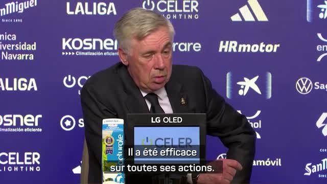 Real Madrid - Ancelotti : Vinicius doit mieux résister à la pression ambiente