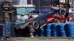 IMSA 2024 12H Sebring Race Derani Molina Massive Crash Flip