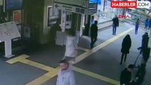 Marmaray İstasyonundaki kadın güvenlik görevlisi bıçaklı saldırıda yaralandı