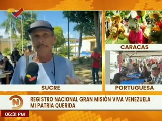 Cultores del edo. Sucre participan en la 3ra jornada de registro en la Gran Misión Viva Venezuela