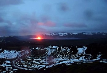 Vulcão islandês entra novamente em erupção. É a quarta vez desde dezembro