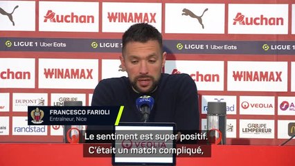 Nice - Farioli : "Un état d'esprit super positif"