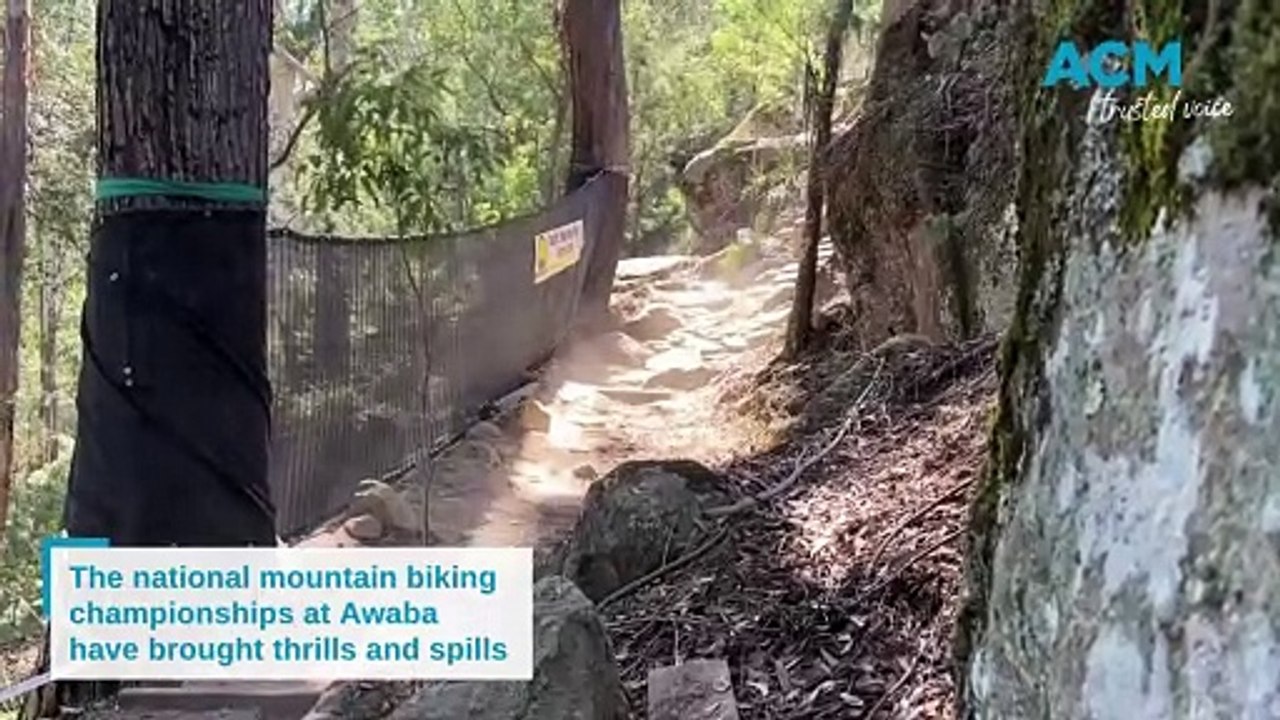 Mountain biking tumbles at Awaba championships - Newcastle Herald - March 17, 2024