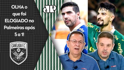 "REPAREM NISSO! O Palmeiras é o TIME NO BRASIL que MAIS..." OLHA o que foi EXALTADO após 5 a 1!