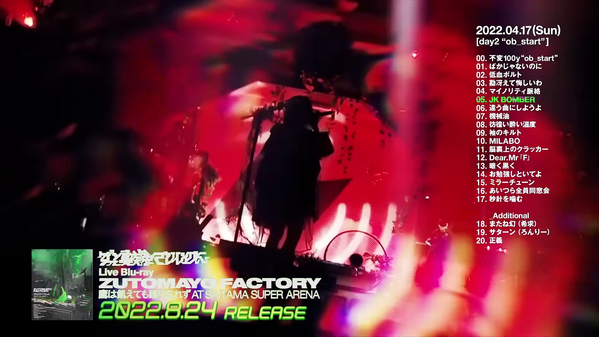 ZUTOMAYO FACTORY 「鷹は飢えても踊り忘れず」 | movie | 2022