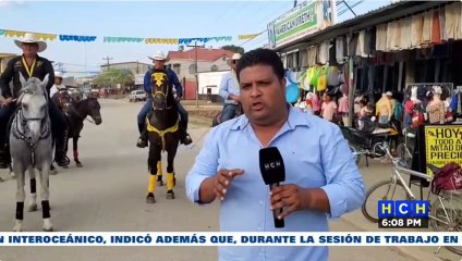 Gran Desfile Hípico en la Feria Ganadera de Patuca, Olancho