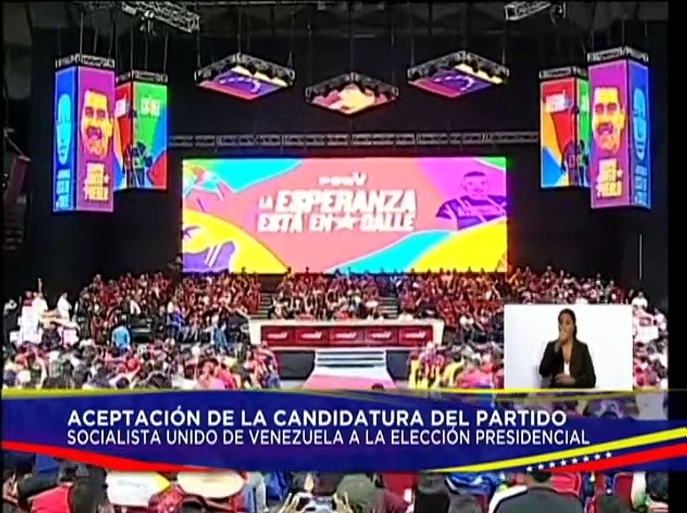 Congreso del PSUV ratifica al candidato presidencial de la Revolución Bolivariana Nicolás Maduro