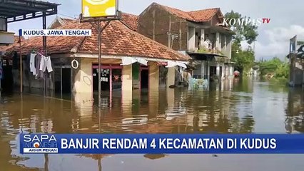 4 Kecamatan di Kudus Kebanjiran Setinggi hingga 1,5 Meter!