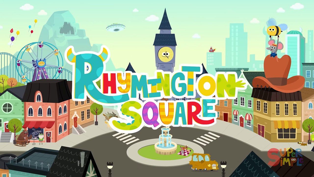 The Day The Big Monster Came To Play   Monster Cartoon   Rhymington Square