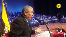 DR. GUILLERMO VÁSQUEZ DEJÓ UN MENSAJE PROFUNDO EN LA CONCIENCIA DE LOS NUEVOS BACHILLERES