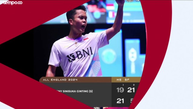 Melaju ke Final All England 2024, Anthony Sinisuka Ginting Kalahkan Christo Popov