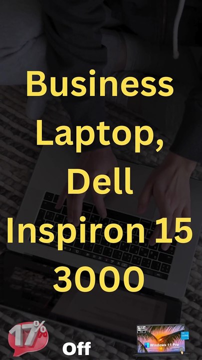 Business Laptop | 1TB PCIe SSD | Dell Inspiron 15 3000 #mix #laptops