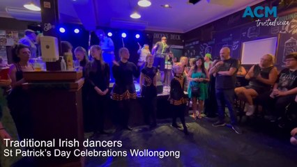 Dancers at Dicey Riley's Hotel, St Patrick’s Day 2024