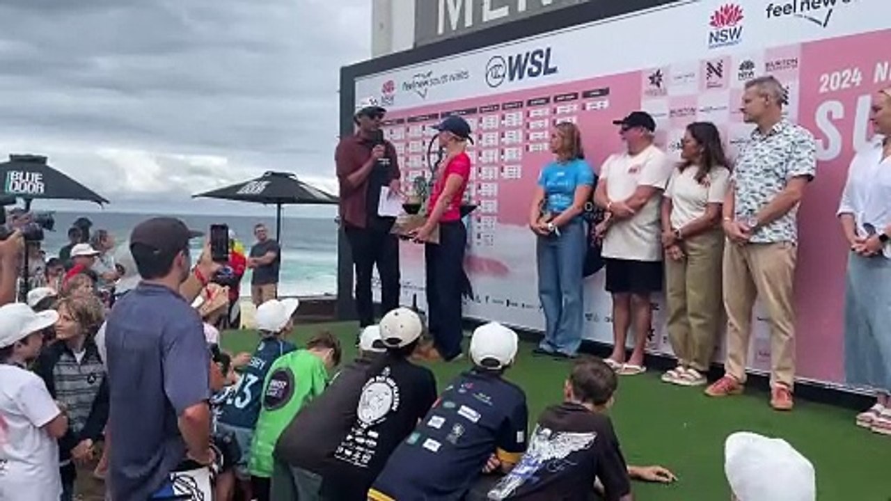 Surfest women’s winner Ellie Harrison | March 17, 2024 | Newcastle Herald