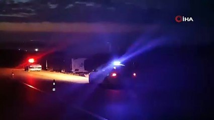 Kırşehir'de yolcu otobüsü yan yattı: 15 yaralı