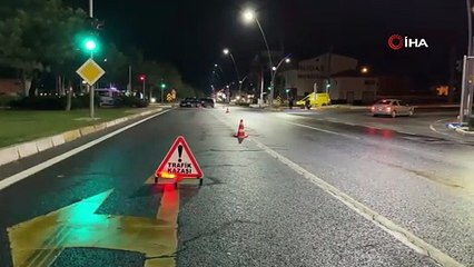 Kırmızı ışık ihlali kazaya neden oldu: 2 kişi yaralandı