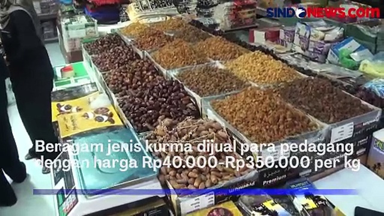 Berkah Ramadhan, Omzet Penjualan Kurma di Pasar Tanah Abang Naik Drastis