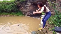 Amazing Catching big catfish _ Best video Fishing