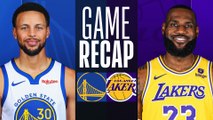 Game Recap: Warriors 128, Lakers 121