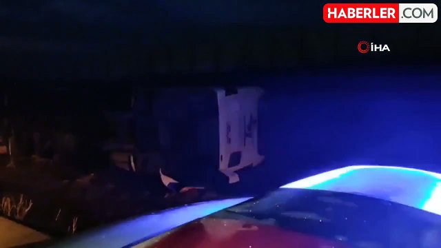 Kırşehir'de yolcu otobüsü yan yattı: 15 yaralı