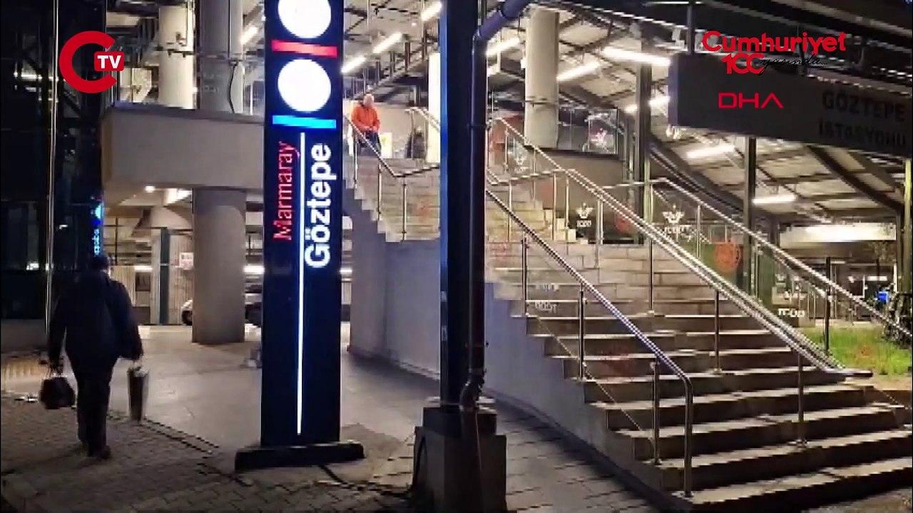 Kadıköy, Göztepe Marmaray İstasyonu’nda kadın çalışana bıçaklı saldırı