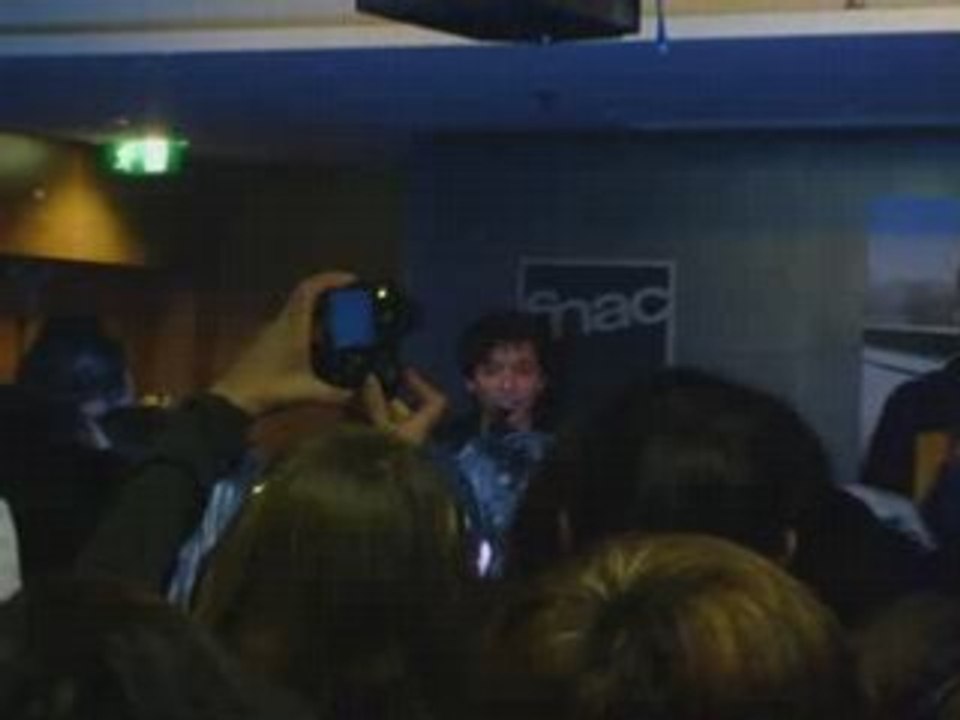 Raphael show case a nantes le 2 avril 2008