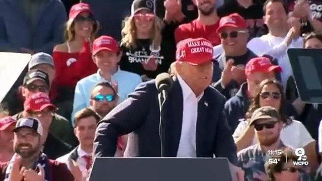 L'ex-président Donald Trump, candidat républicain annonce que ce sera une boucherie pour l'économie des États-Unis s'il n'était pas élu face au sortant démocrate Joe Biden