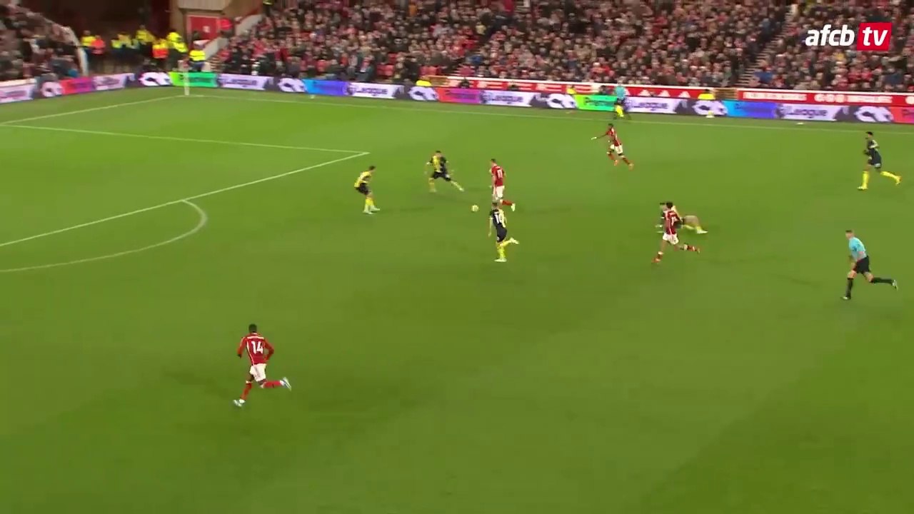 Dominic Solanke nets stunning HAT-TRICK  _ Nottingham Forest 2-3 AFC Bournemouth