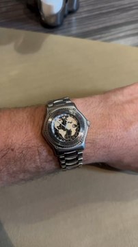 Tu connaissais ⁉️Ebel voyageur en acier des années 2000.