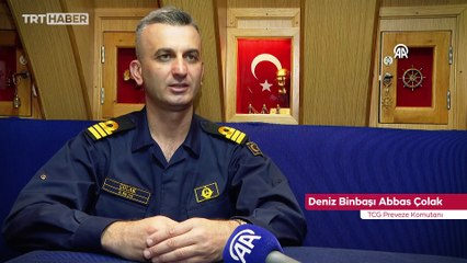 TCG Preveze, Mavi Vatan'ın güvenliğine destek oluyor